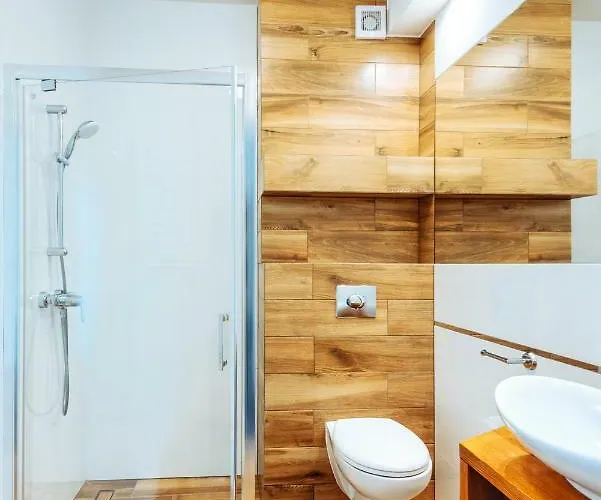 Privatunterkunft White Marina Ustronie Morskie